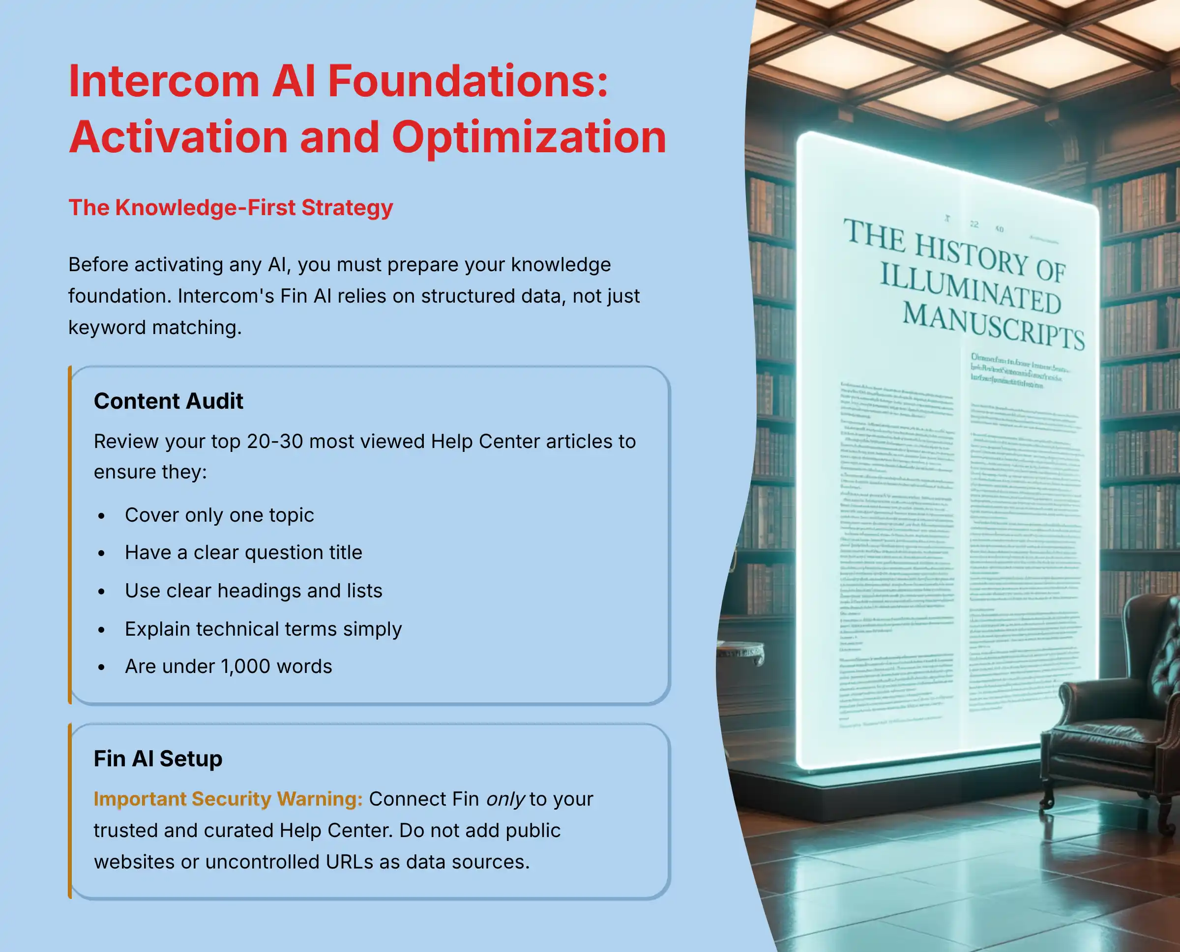 Intercom AI Foundations - Activation and Optimization