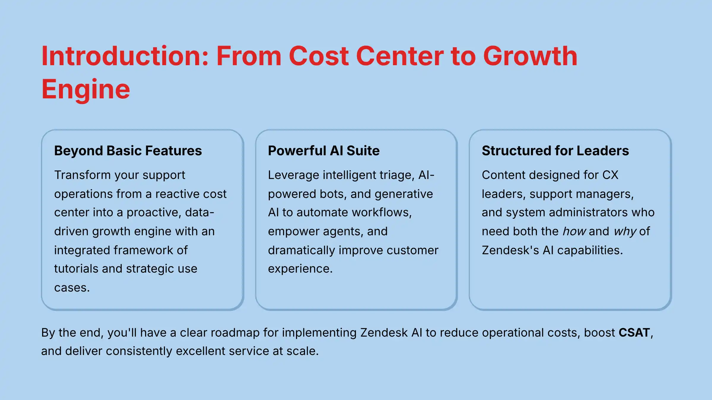 Introduction: From Cost Center to Growth Engine