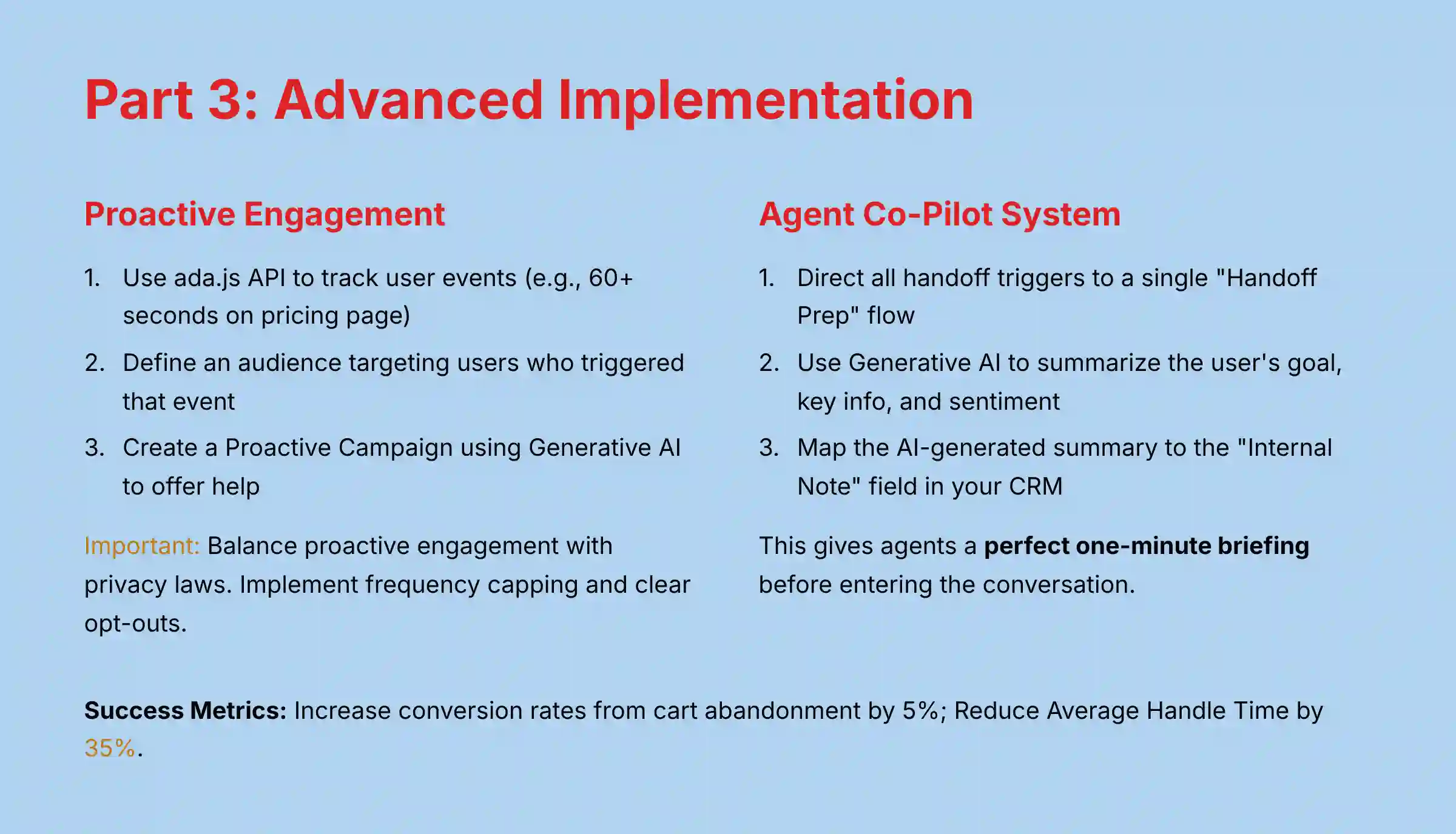 Part 3: Advanced Implementation - Proactive AI and Agent Co-Pilot