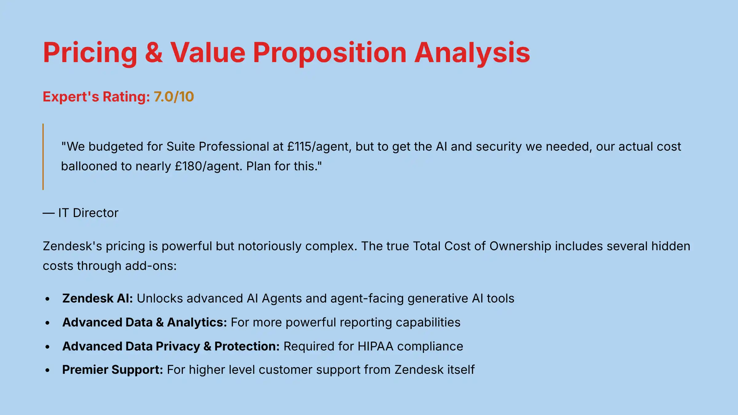 Pricing and Value Proposition Analysis