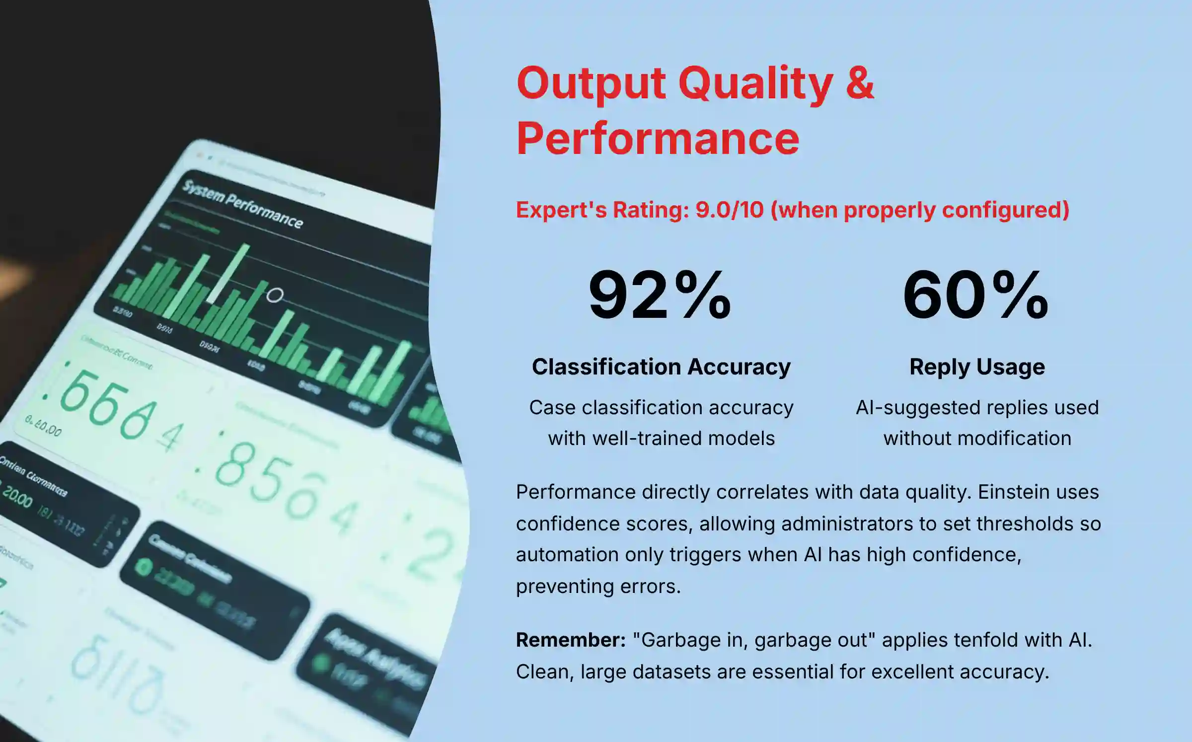 Output Quality and Performance