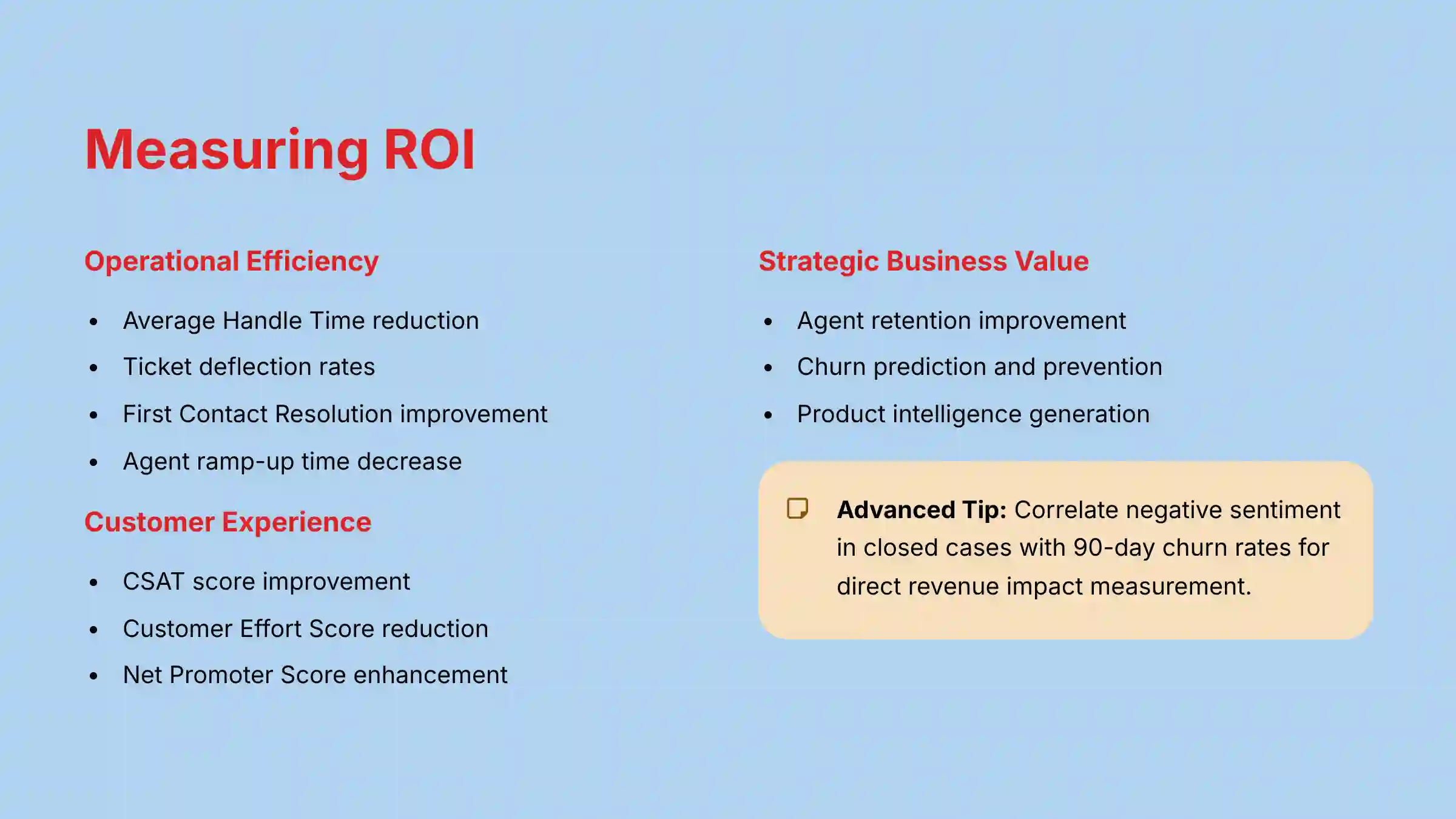Salesforce Einstein ROI Measurement Framework