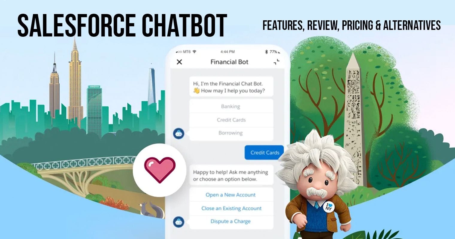 Einstein Bots Chatbot Interface and Conversation Flow