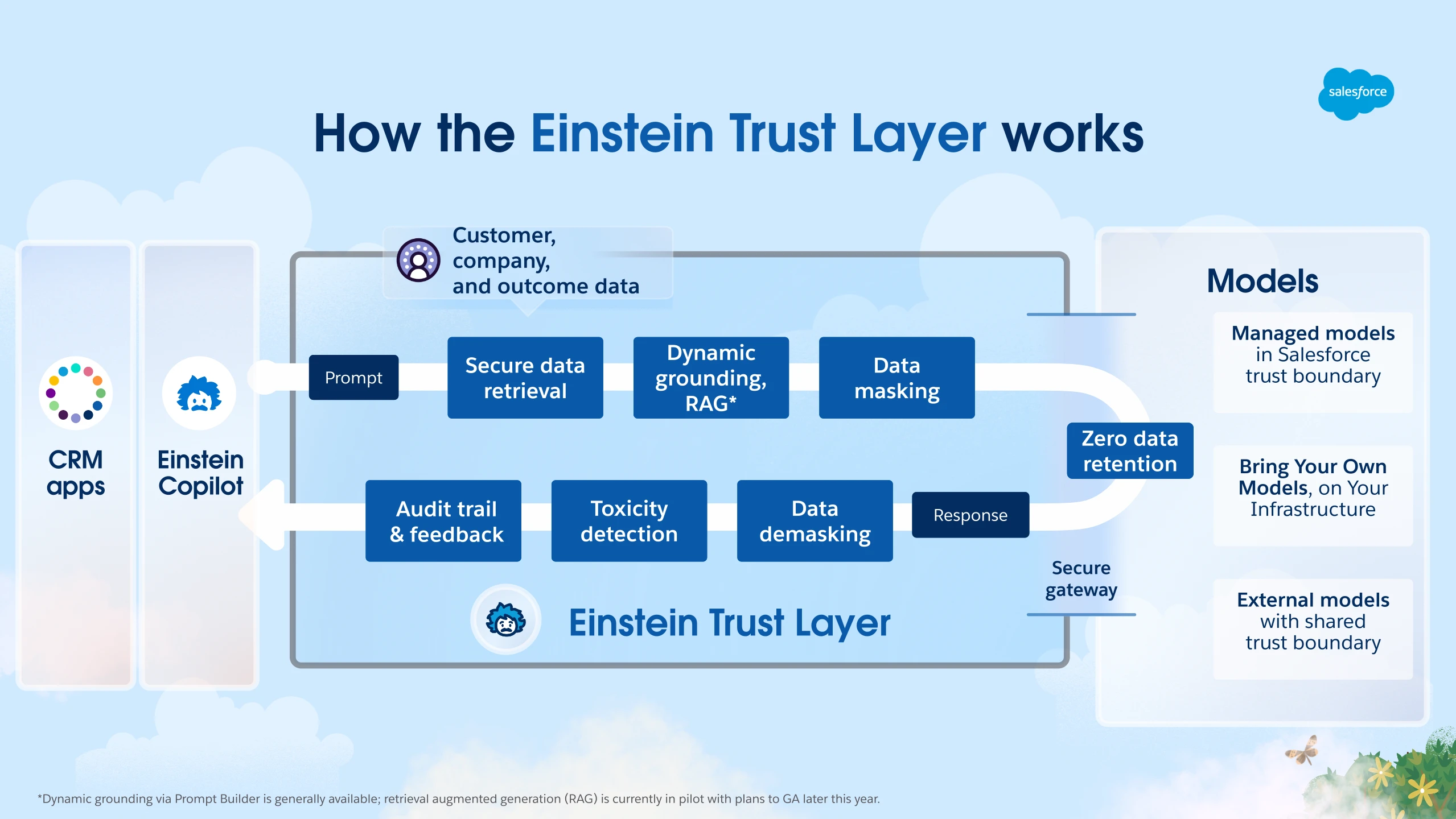 Einstein Trust Layer Architecture and Security Framework