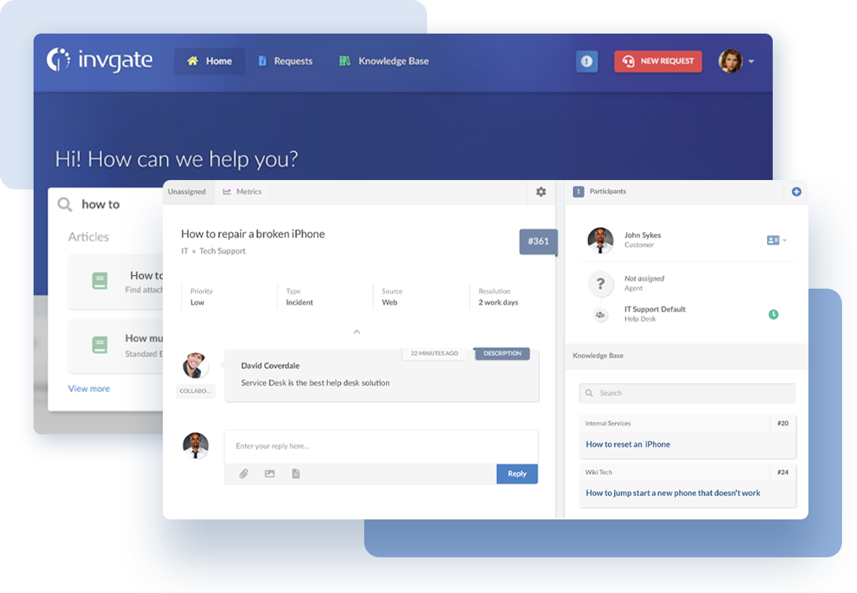 Knowledge Base Management Interface Screenshot