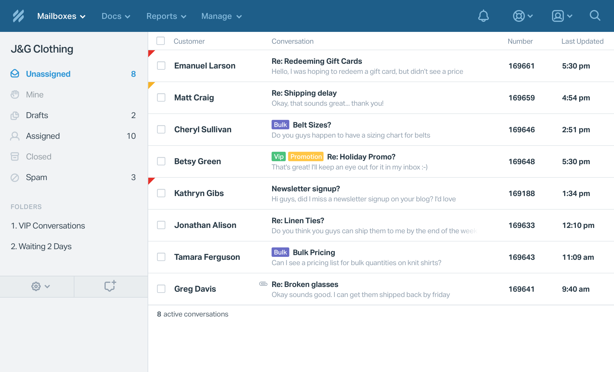 Help Scout customer service software